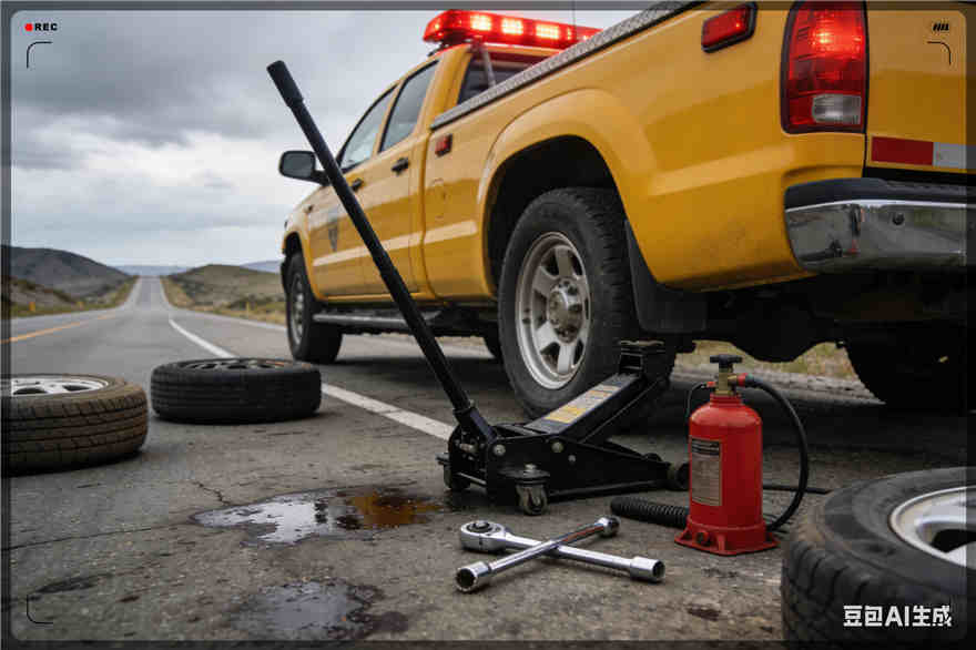 顺义区爆胎道路救援-汽车换轮胎